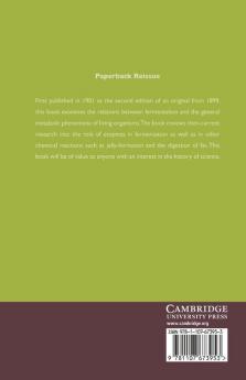 The Soluble Ferments and Fermentation