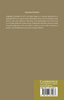 Albinus and the History of Middle Platonism