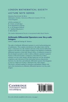 Arithmetic Differential Operators over the p-adic Integers