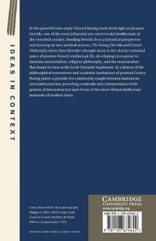 The Young Derrida and French Philosophy 1945 1968