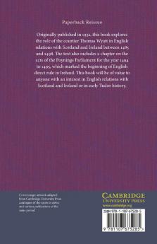 Henry VII's Relations with Scotland and Ireland 1485 1498
