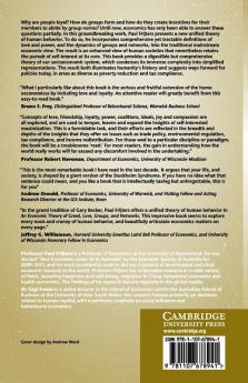 An Economic Theory of Greed Love Groups and             Networks