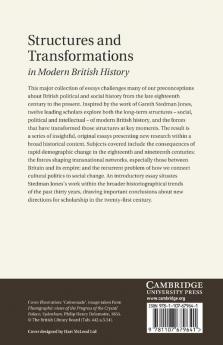 Structures and Transformations in Modern British History