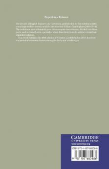 The Growth of English Industry and Commerce