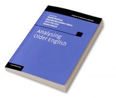 Analysing Older English