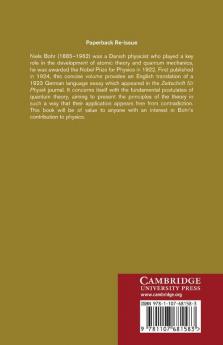 Niels Bohr on the Application of the Quantum Theory to Atomic             Structure
