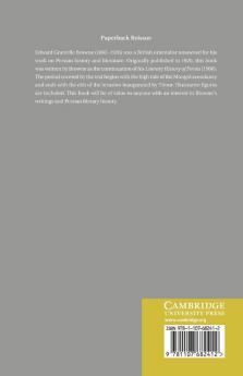 A History of Persian Literature Under Tartar Dominion (Ad 1265 1502)