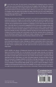 Housing Land and Property Rights in Post-Conflict United Nations and Other Peace Operations