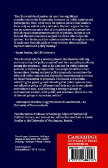 American Public Opinion Advocacy and Policy in Congress