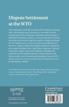 Dispute Settlement at the WTO
