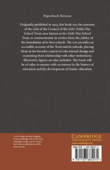 The Jubilee Book of the Girls' Public Day School Trust 1873 1923