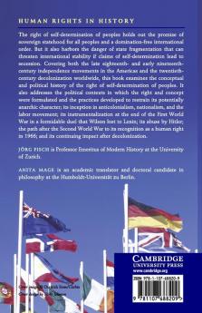 The Right of Self-Determination of Peoples