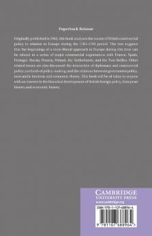 The British Government and Commercial Negotiations with Europe 1783 1793