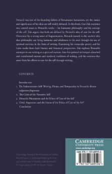 Petrarch's Humanism and the Care of the Self