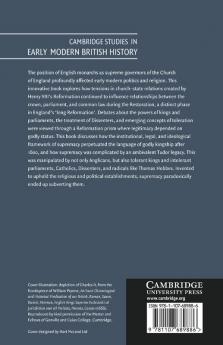 Godly Kingship in Restoration England