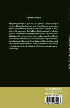 History of Ancient Geography