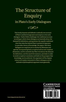 The Structure of Enquiry in Plato's Early Dialogues