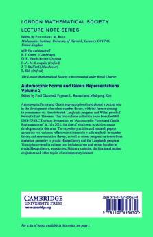 Automorphic Forms and Galois Representations
