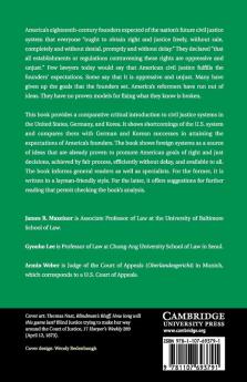 Failures of American Civil Justice in International Perspective