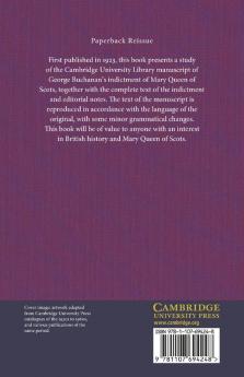 The Indictment of Mary Queen of Scots