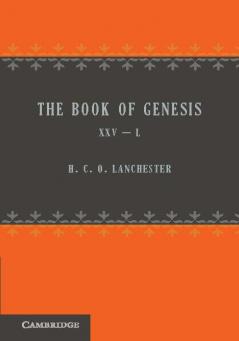 The Book of Genesis 25 50