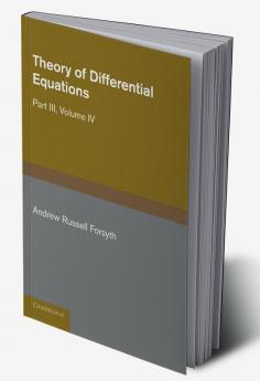 Theory of Differential Equations