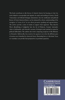 Classical Greek Rhetorical Theory and the Disciplining of             Discourse