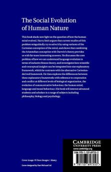 The Social Evolution of Human Nature