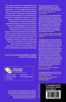 Natural Experiments in the Social Sciences