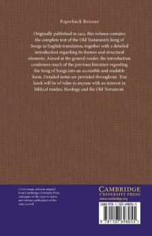 The Song of Songs