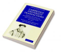 Cambridge University Transactions During the Puritan Controversies of the 16th and 17th Centuries