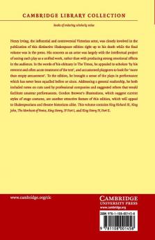 The Henry Irving Shakespeare