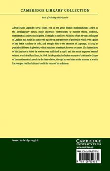 Essai Sur La Theorie Des Nombres