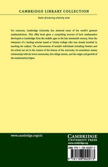 A History of the Study of Mathematics at Cambridge