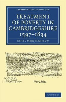 Treatment of Poverty in Cambridgeshire 1597-1834