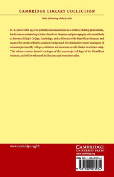 A Descriptive Catalogue of the Manuscripts in the Fitzwilliam Museum