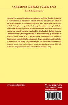 The Aristoxenian Theory of Musical Rhythm