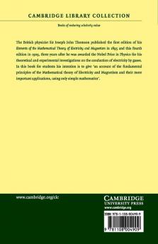 Elements of the Mathematical Theory of Electricity and Magnetism