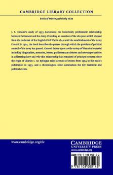 Parliament and the Army 1642 1904