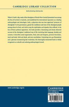 Ethnological Studies among the North-West-Central Queensland             Aborigines