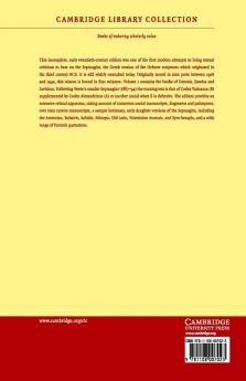 The Old Testament in Greek