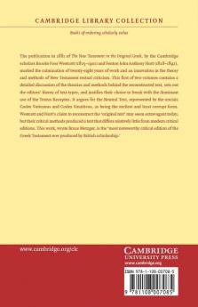 The New Testament in the Original Greek