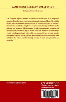 Vergleichende Syntax Der Indogermanischen Sprachen