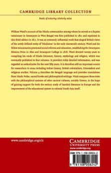 A View of the History Literature and Religion of the Hindoos