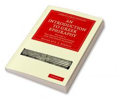 An Introduction to Greek Epigraphy - Volume 1
