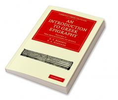 An Introduction to Greek Epigraphy Volume 2