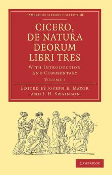 Cicero de Natura Deorum Libri Tres