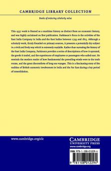 Trade in the Eastern Seas 1793-1813