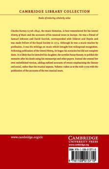Memoirs of Doctor Burney