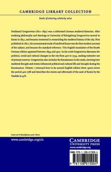 History of the City of Rome in the Middle Ages - Volume 1